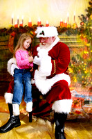 12.13.11 Santa Clause at Chick-fil-A